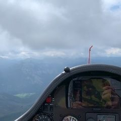 Flugwegposition um 13:17:46: Aufgenommen in der Nähe von St. Ilgen, 8621 St. Ilgen, Österreich in 1535 Meter